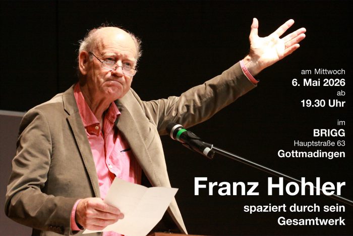 Franz Hohler spaziert durch sein Gesamtwerk