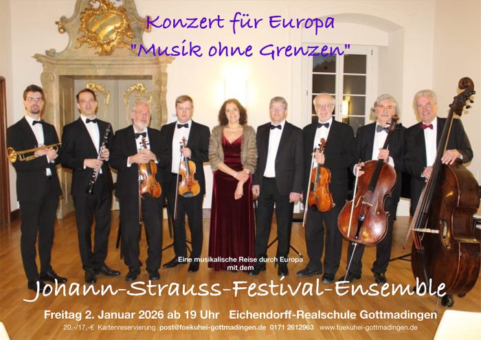 Konzert für Europa "Musik ohne Grenzen"