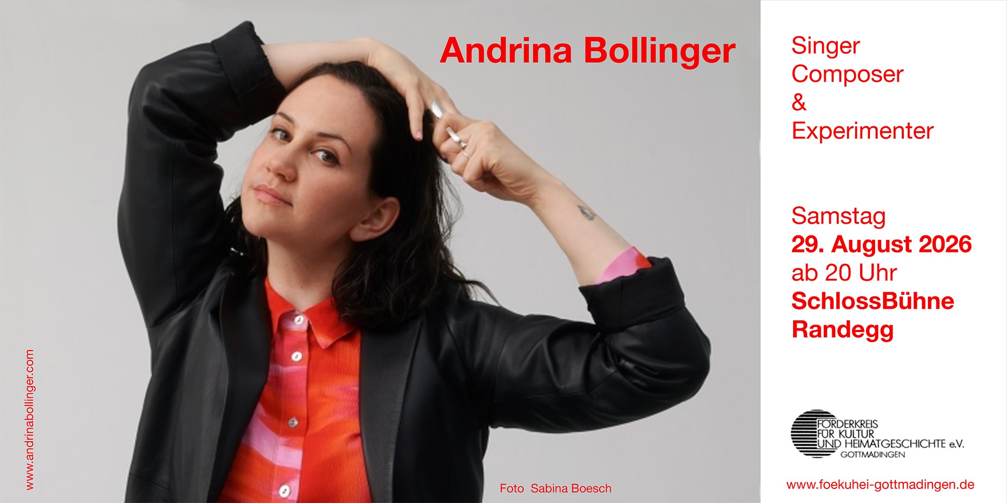 Andrina Bollinger - Singer Composer & Experimenter